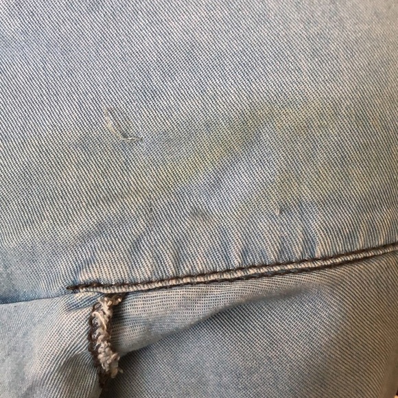 Sanctuary Chambray Long Vest - Picture 8 of 8